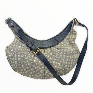 Authentic Louis Vuitton Shoulder Bag Rhapsodie MM Monogram Used LV Handbag
